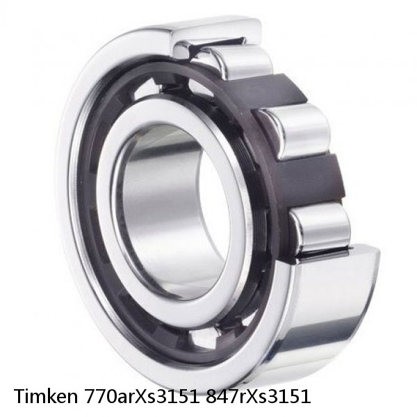 770arXs3151 847rXs3151 Timken Cylindrical Roller Radial Bearing