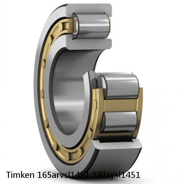 165arvsl1451 181rysl1451 Timken Cylindrical Roller Radial Bearing #1 small image