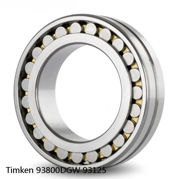 93800DGW 93125 Timken Tapered Roller Bearing #1 image